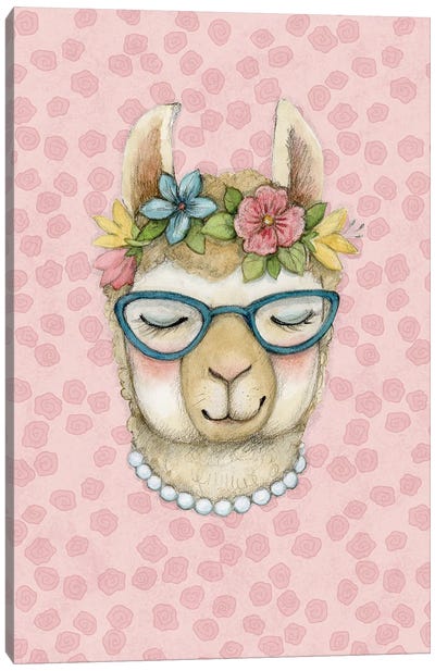 Llama II Canvas Art Print - Susan Winget