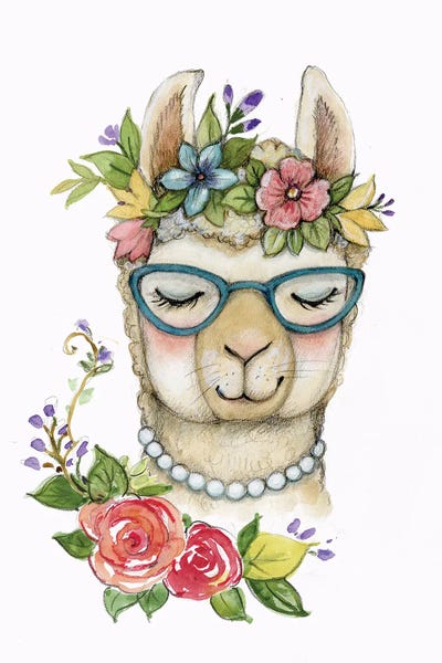 Susan Winget: Llama III by Susan Winget