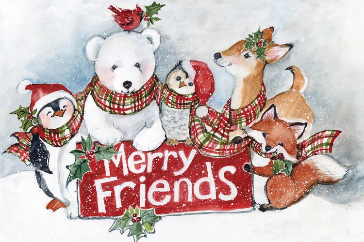 Merry Friends Snow