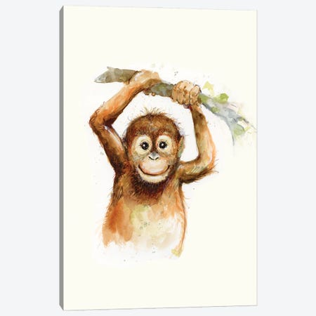 Monkey Canvas Print #SWG156} by Susan Winget Canvas Art
