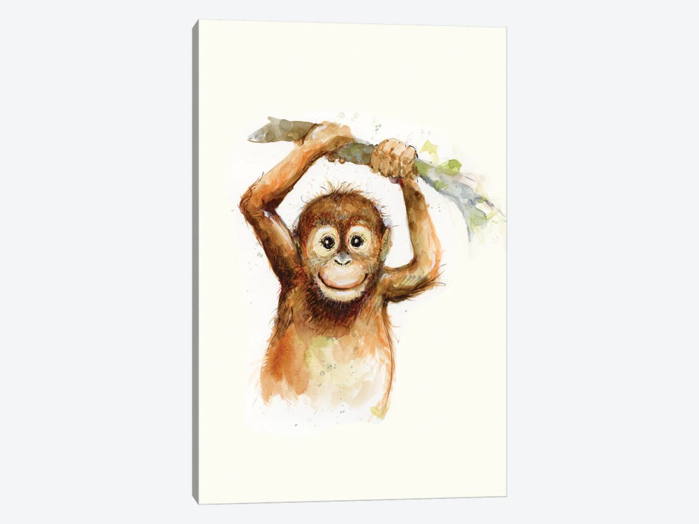 Monkey by Susan Winget 1-piece Canvas Print