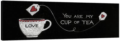 My Cup Of Tea Canvas Art Print - Susan Winget