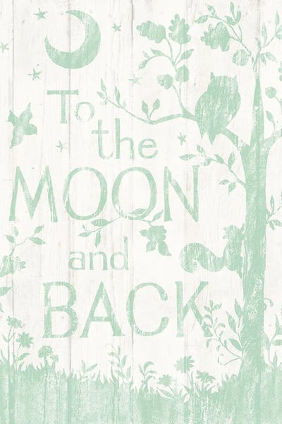 Susan Winget: Owl Tree Silhouettes Green Wood by Susan Winget