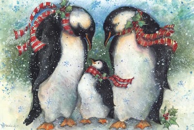 Penguins I by Susan Winget canvas print