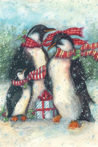 Susan Winget: Penguins II by Susan Winget