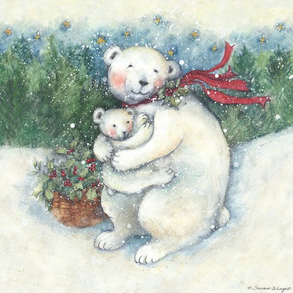 Susan Winget: Polar Bear I by Susan Winget