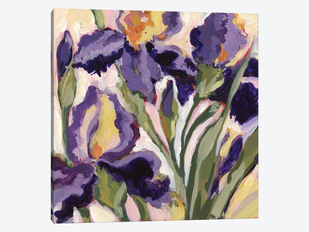 Purple Iris by Susan Winget 1-piece Canvas Art Print