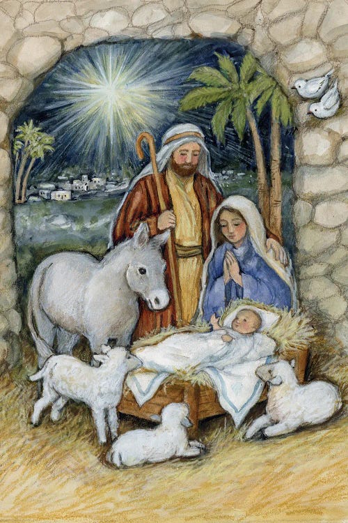 Stone Nativity