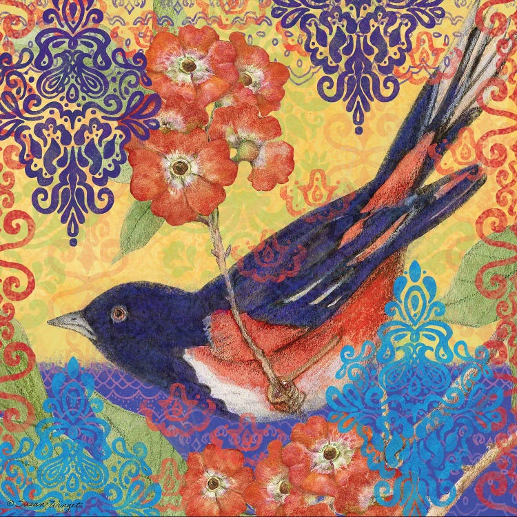 Towhee by Susan Winget wall art