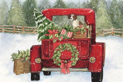 Truck Back by Susan Winget framed wall art