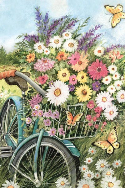 Susan Winget: Bike-Vertical by Susan Winget