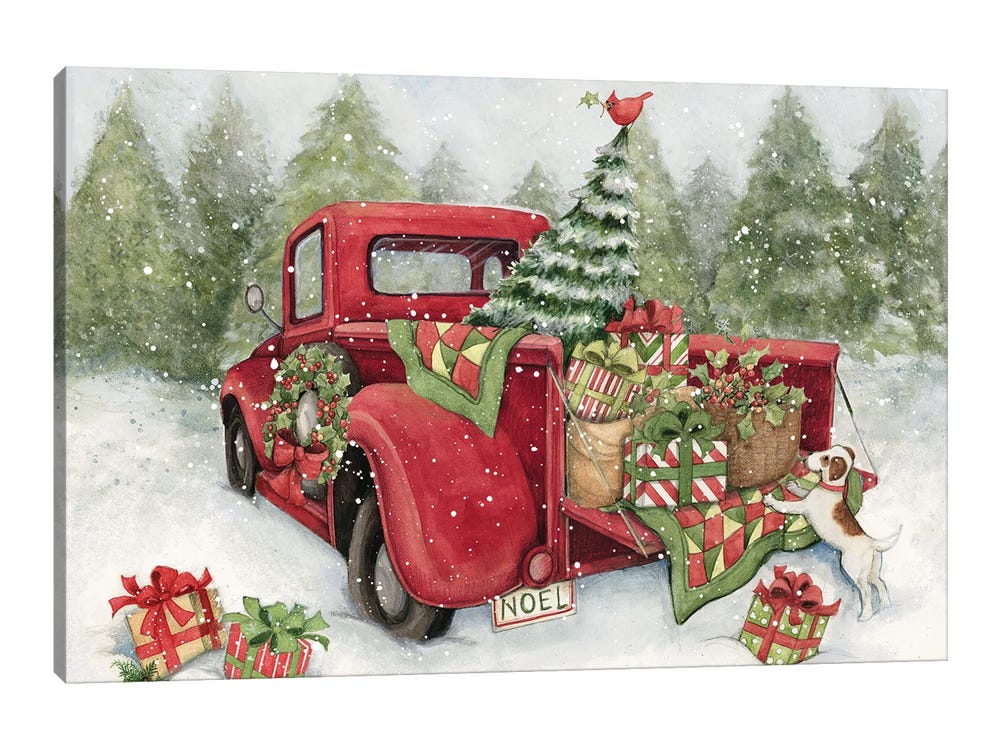 Farm Truck Holiday Art Kit - Artsy Rose Academy