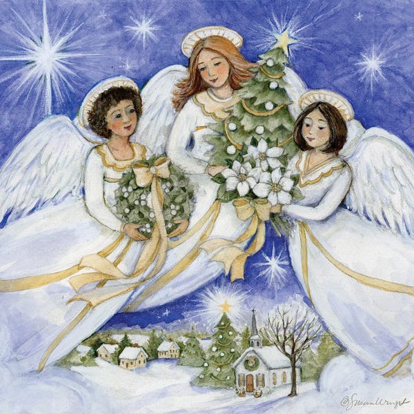 Vintage Christmas: Angel Trio by Susan Winget