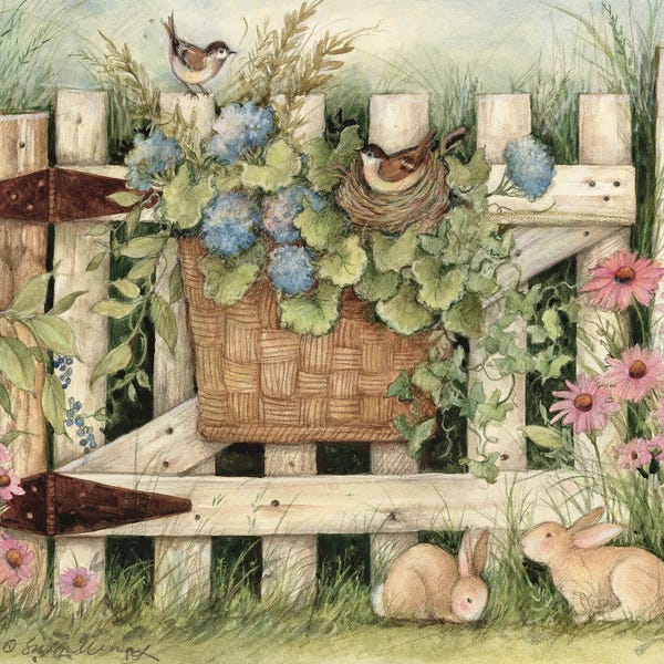 Gardening: Bunny Gate by Susan Winget