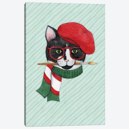 Cat Canvas Print #SWG46} by Susan Winget Art Print
