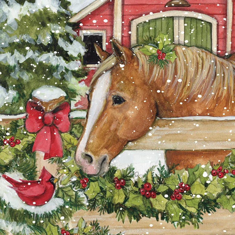 Chestnut Horse by Susan Winget wall art