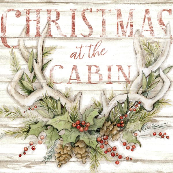 Christmas Signs & Sentiments: Antlers by Susan Winget