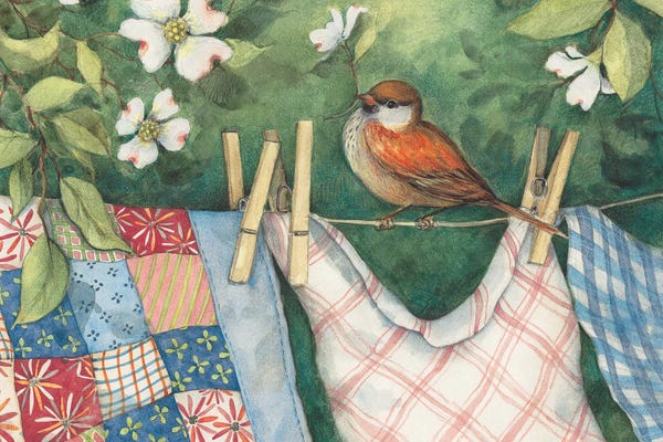 Susan Winget: Clothes Line by Susan Winget