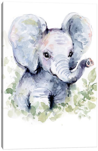 Elephant Canvas Art Print - Susan Winget