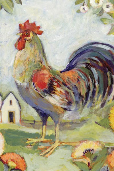 Susan Winget: Farm House Rooster by Susan Winget