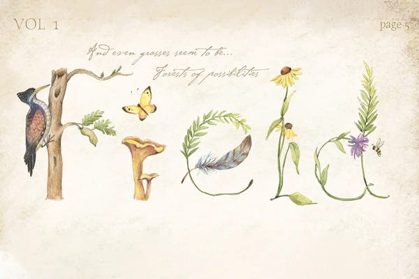 Gardening: Field Page by Susan Winget