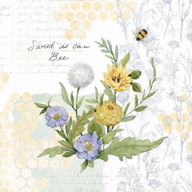 Bee Florals I