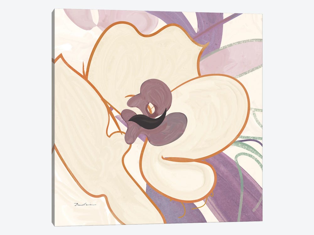 Orchid II by Evelia Designs 1-piece Canvas Wall Art