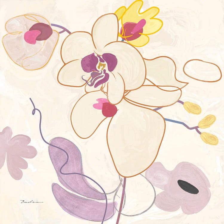 Orchid IV by Evelia Designs canvas print