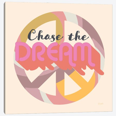 Chase The Dream Canvas Print #SWH1} by Evelia Designs Canvas Print