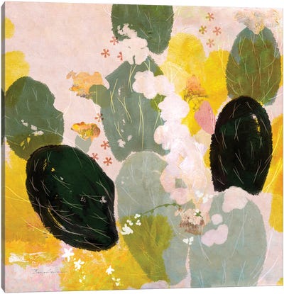 Mexican Nopal Cactus I Canvas Art Print - Latin Décor