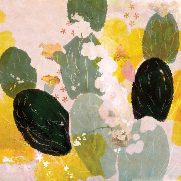 Latin Décor: Mexican Nopal Cactus I by Evelia Designs