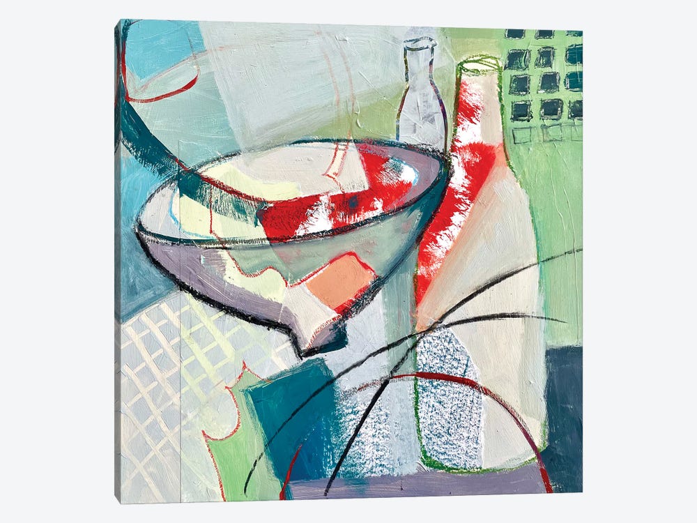 Still Life With Red Wine by Shani Wray-Jenkins 1-piece Canvas Artwork