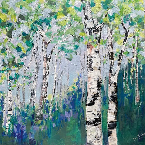 Aspen Trees | Birch Trees: Belles Of The Wood by Shani Wray-Jenkins