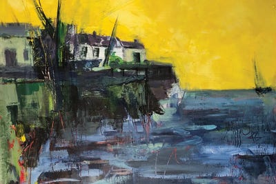 Can We Go Crabbing by Shani Wray-Jenkins metal wall art