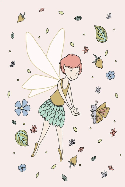 Fairy And Butterfly