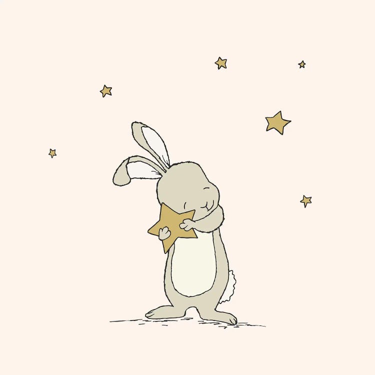 Bunny Holds A Star