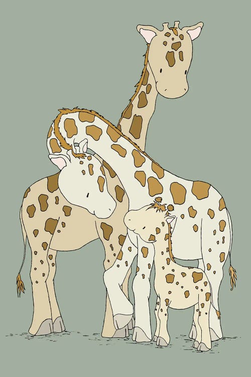 Giraffe Family