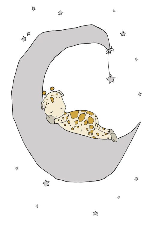 Giraffe Moon Dream