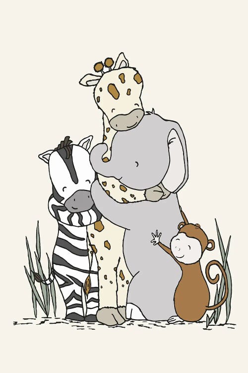 Safari Group Hug