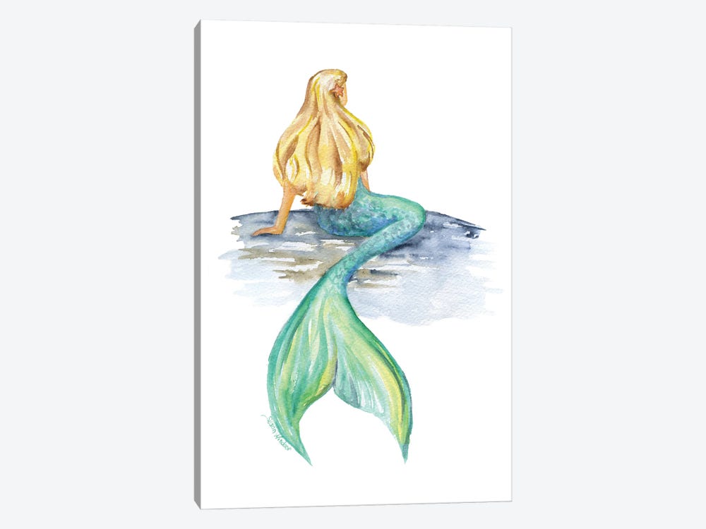 Blonde Mermaid by Susan Windsor 1-piece Canvas Art