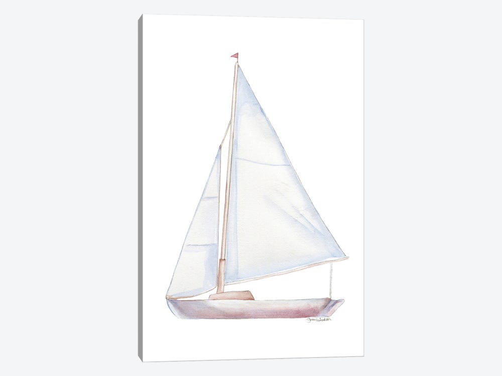 Sailboat II by Susan Windsor 1-piece Canvas Wall Art