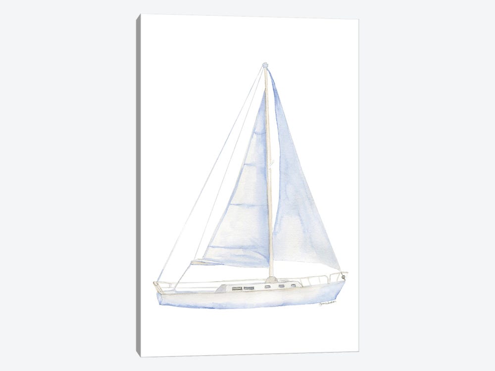 Sailboat III by Susan Windsor 1-piece Canvas Print