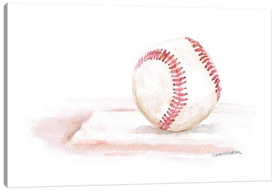 Baseball Canvas Art Print - Susan Windsor