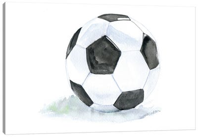 Soccer Canvas Art Print - Susan Windsor