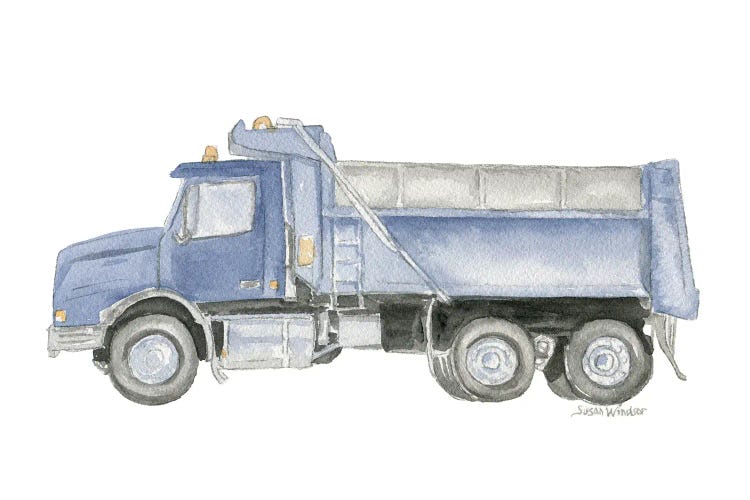 Blue Dumptruck