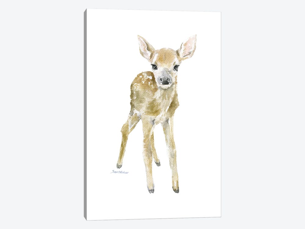 Deer Fawn by Susan Windsor 1-piece Art Print