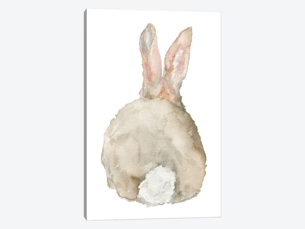 Jack Rabbit Tail by Susan Windsor 1-piece Canvas Art