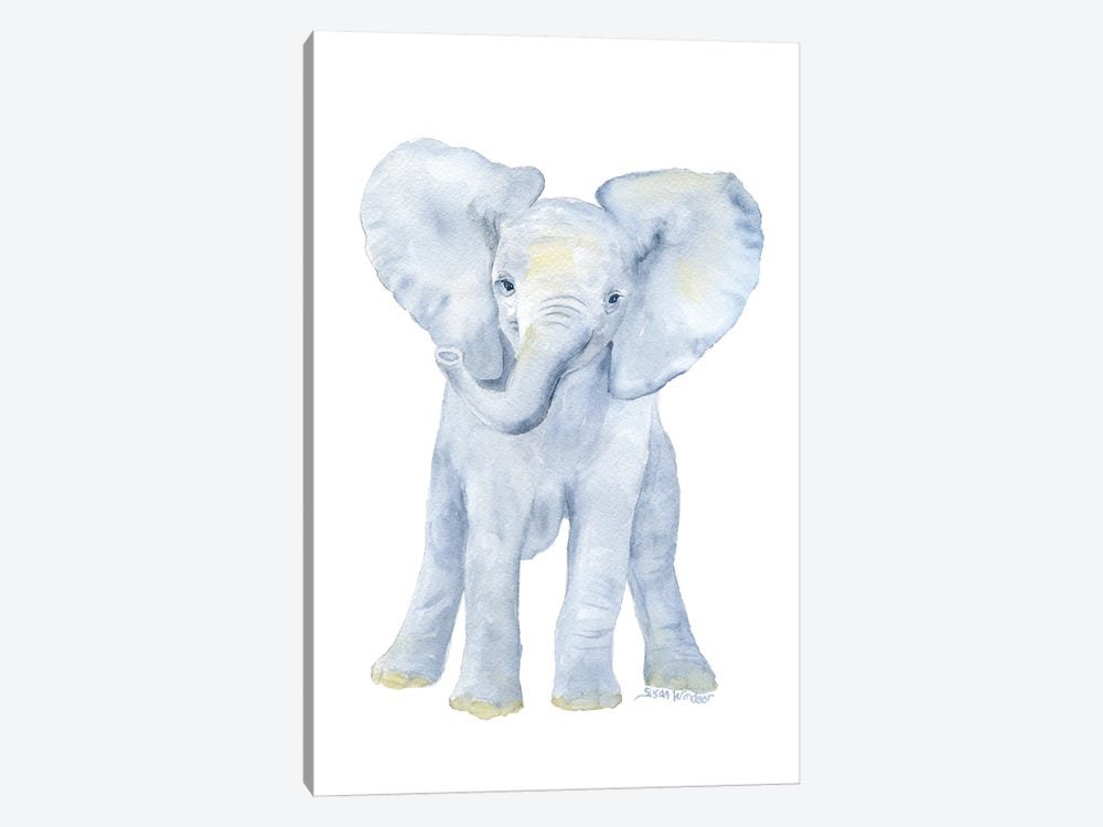 Elephant Baby by Susan Windsor 1-piece Canvas Artwork