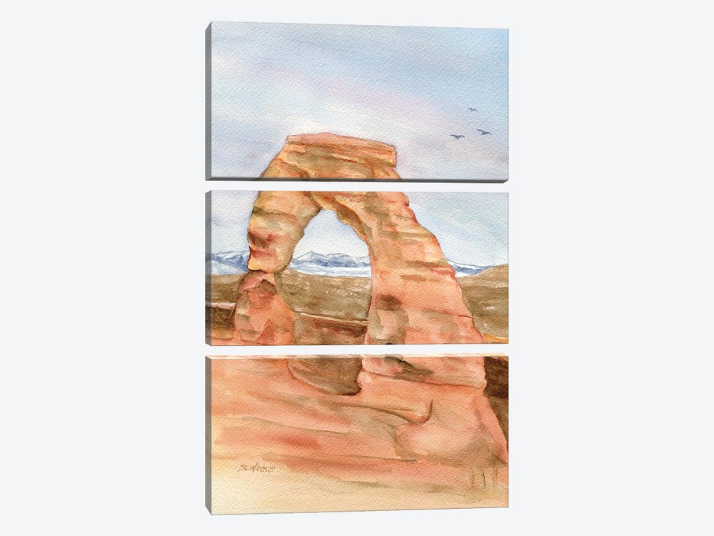 Arches National Park Utah by Susan Windsor 3-piece Canvas Art