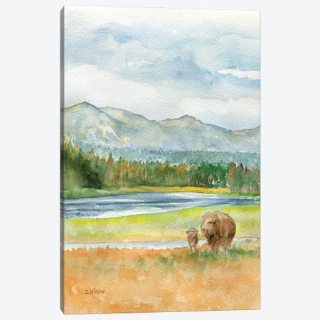 Yellowstone National Park Canvas Print #SWO22} by Susan Windsor Canvas Art